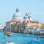 Venice and boats on the water Bella Italia Escape 9 Day Tour from Venice to Pompeii