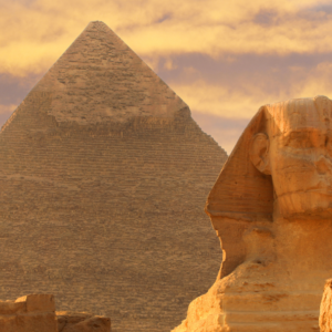 Egyptian Pyramids and Sphynx
