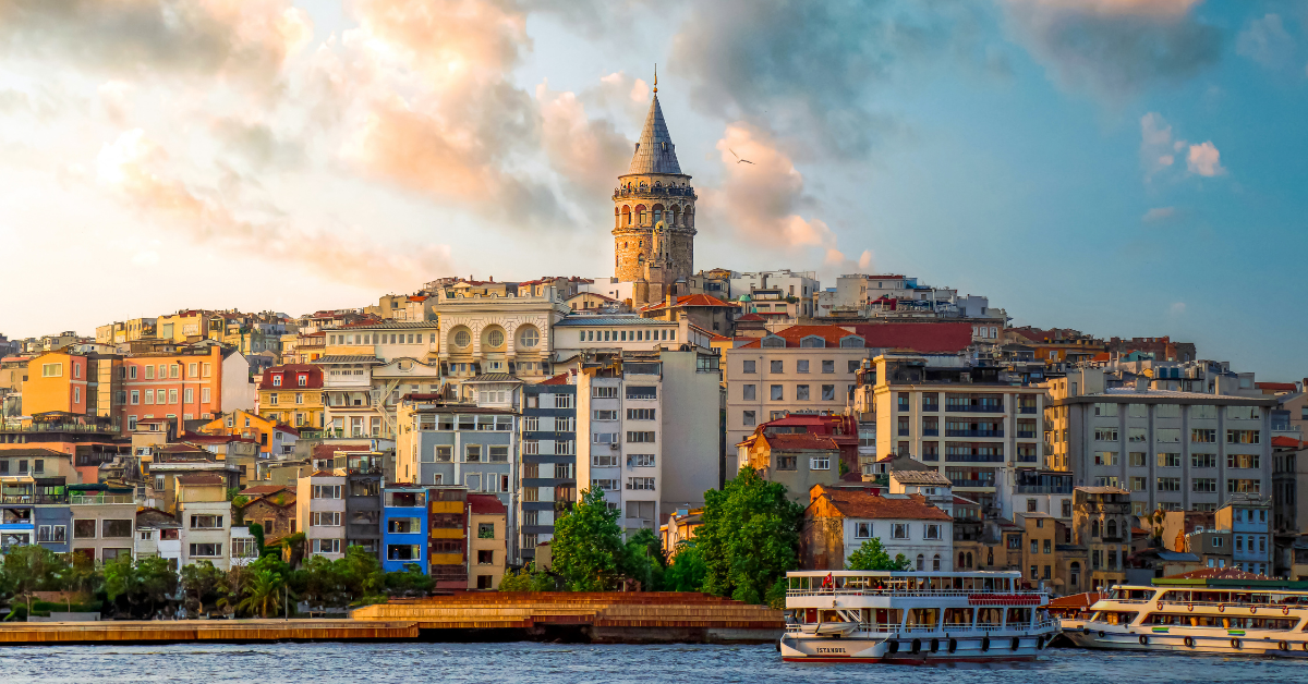 Image of Istanbul from the Greek Island Hopper with Istanbul