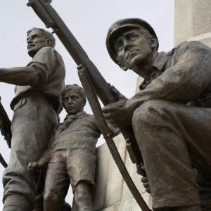 WWII Statue Poland, East Germany & World War II