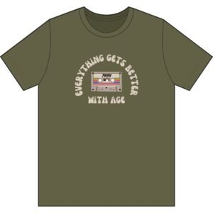 Everything Gets Better With Age Cassette Tee