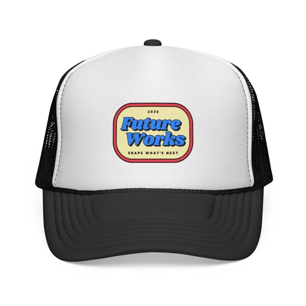 Future Works Trucker Cap — Retro Logo Mesh Hat