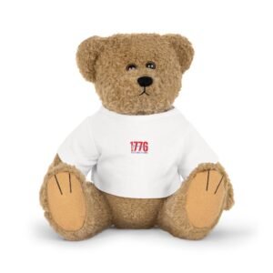 1776 Bear Plush with Patriotic Tee